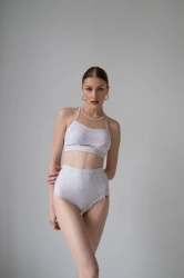Шорти з високою талією White Snake