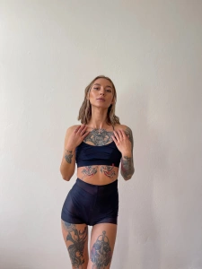 Transparent Petite Shorts