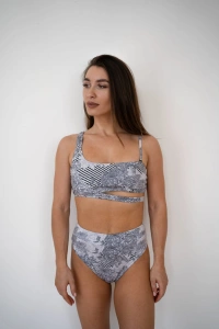 Asymmetric Sports Bra  Bonette