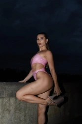 Боді для pole dance Mesmerising Неонове (1)