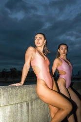 Боді для pole dance Mesmerising Неонове (1) (1)