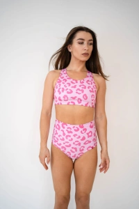  Szorty z Wysokim Stanem Pink Panther