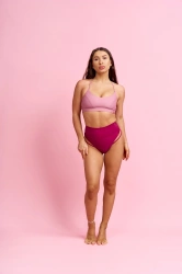Шорти зі смужками з боків Not So Grr Violet (1) (1) (1)