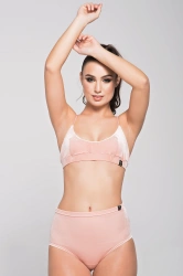 Top Bikini Welurowy Nude